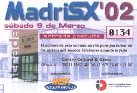 MadriSX´2002 - la feria del MSX de Madrid
